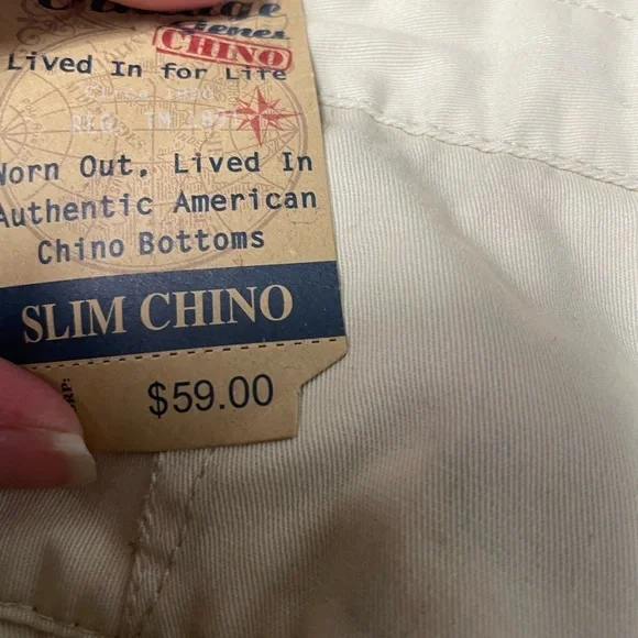 Vintage Genes chinos new with tags 32x32 - Picture 6 of 9